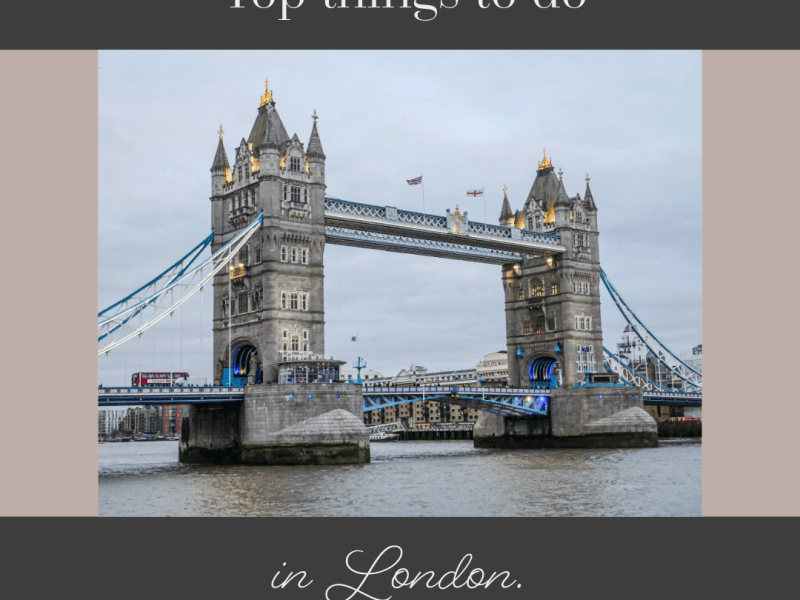 Top things to do in&nbsp;London